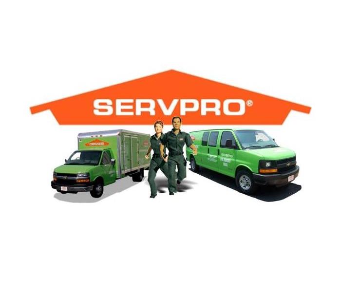 SERVPRO trucks
